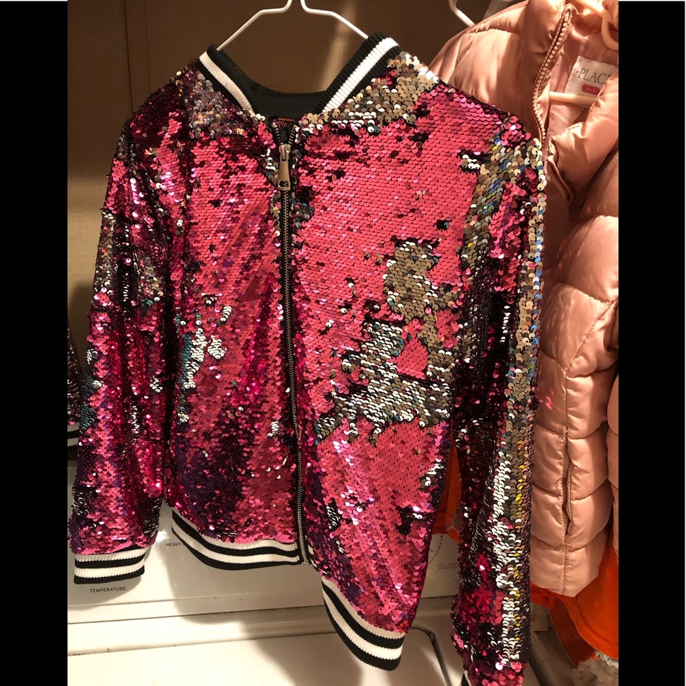 Jojo siwa sequin jacket xs 4/5